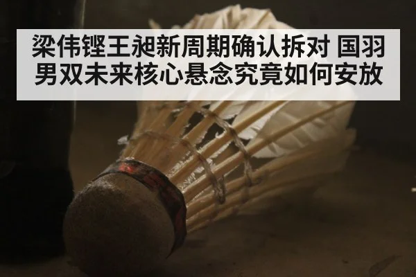 梁伟铿王昶新周期确认拆对 国羽男双未来核心悬念究竟如何安放