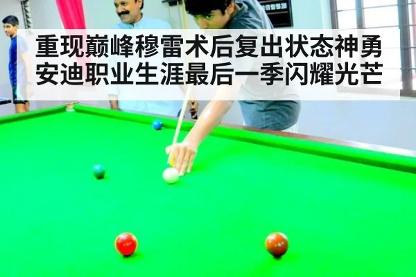 重现巅峰穆雷术后复出状态神勇 安迪职业生涯最后一季闪耀光芒